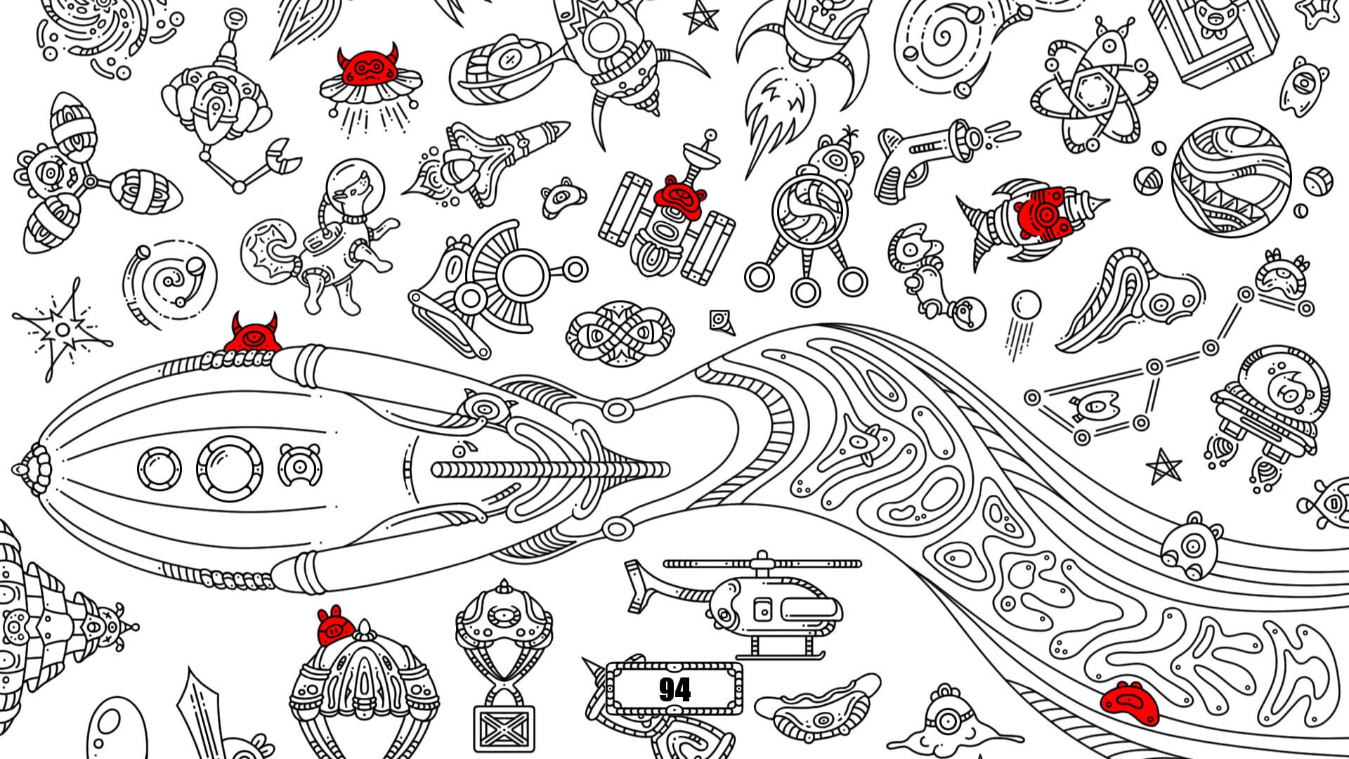 Screenshot for 100 Hidden Aliens