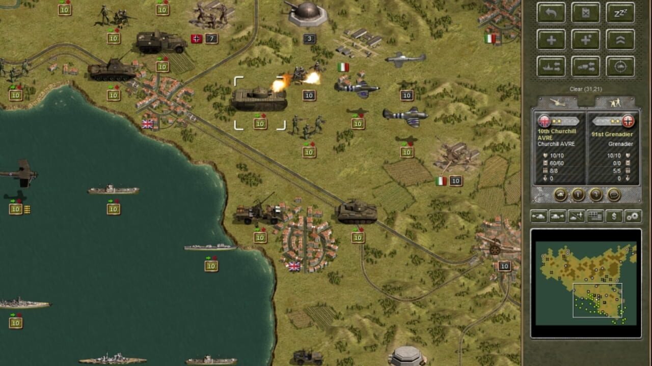 Screenshot for Panzer Corps: Allied Corps
