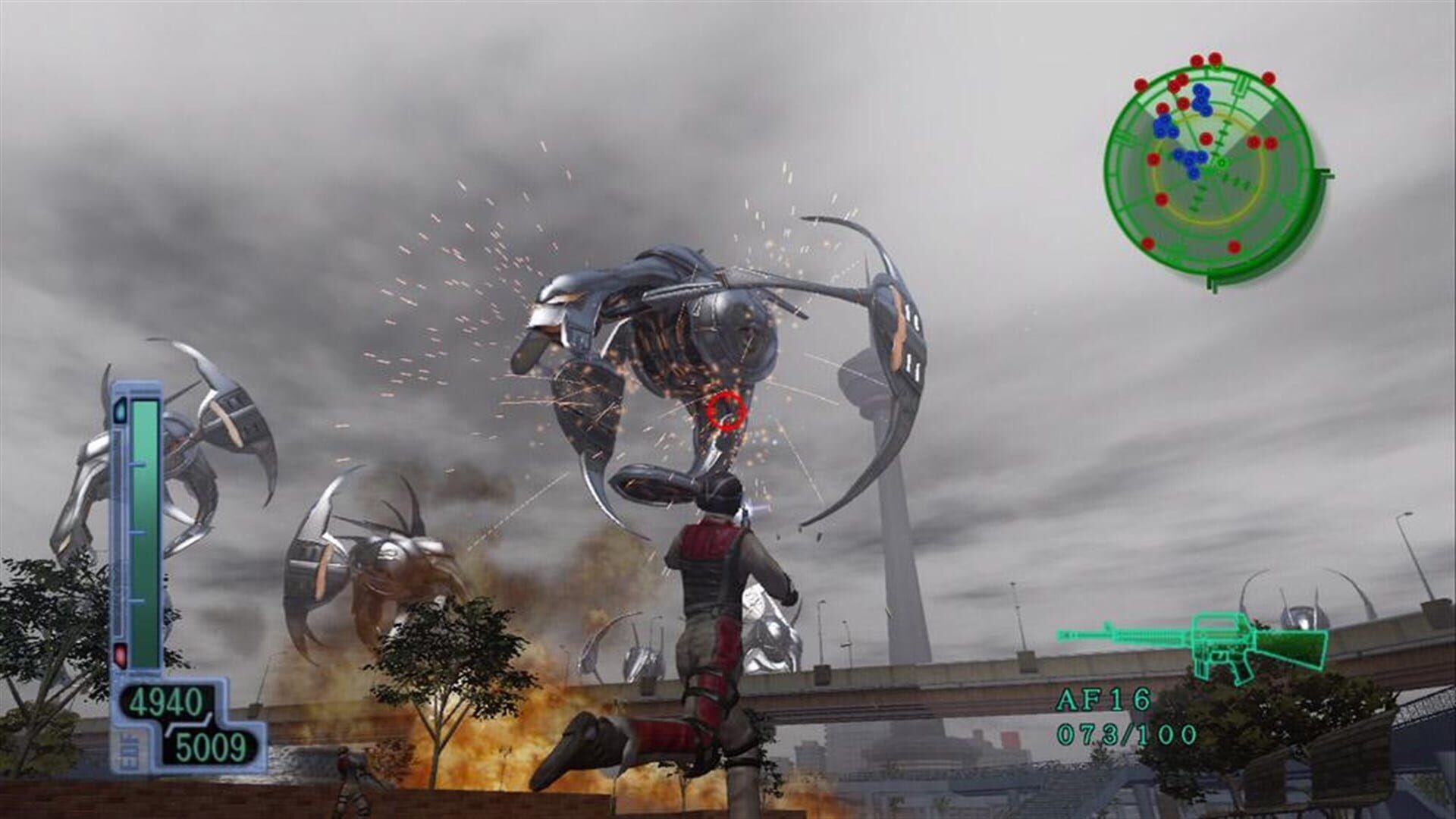 Screenshot for Earth Defense Force 2017