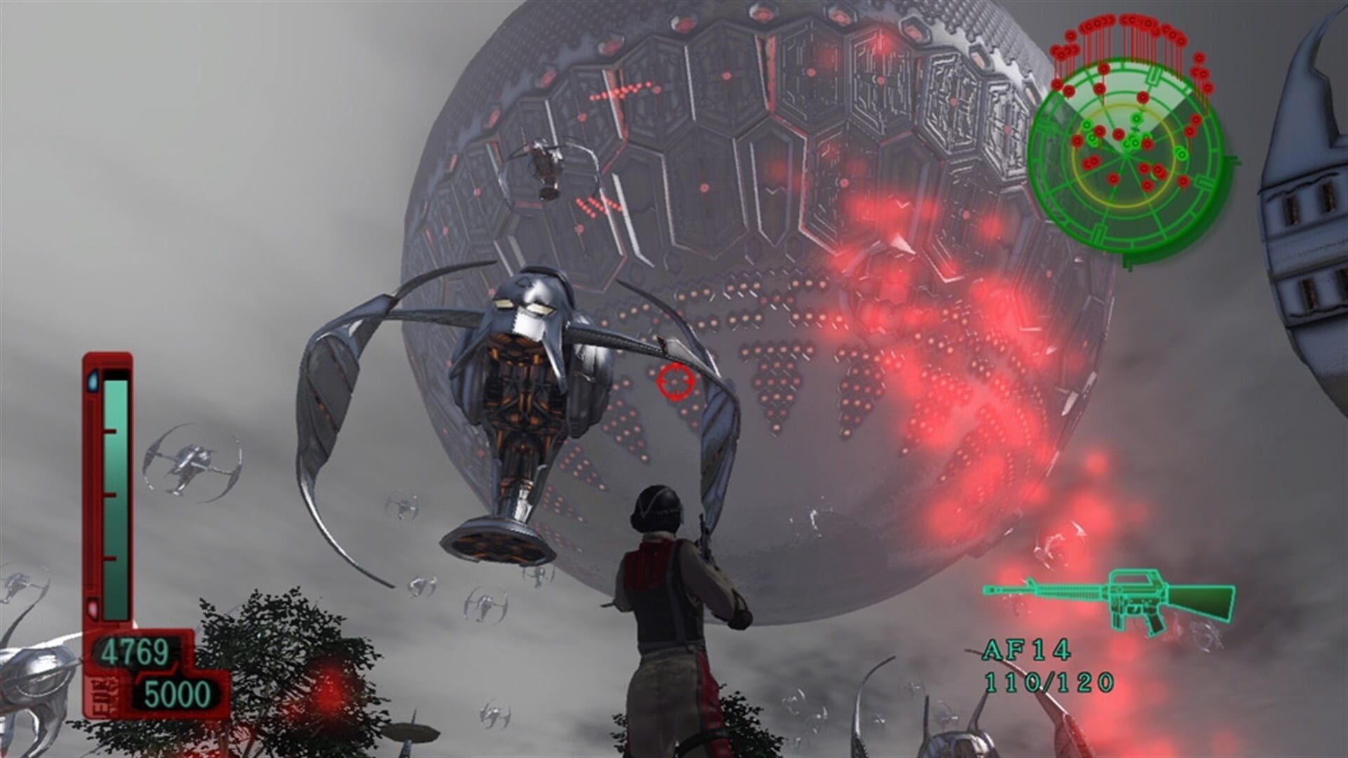 Screenshot for Earth Defense Force 2017