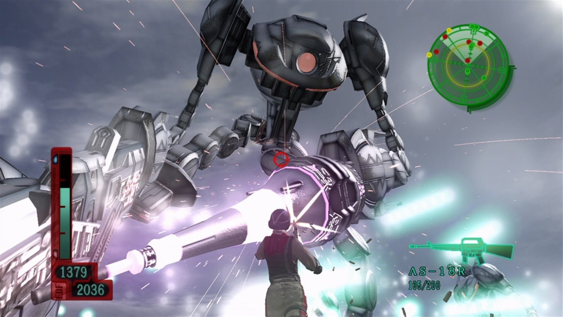 Screenshot for Earth Defense Force 2017