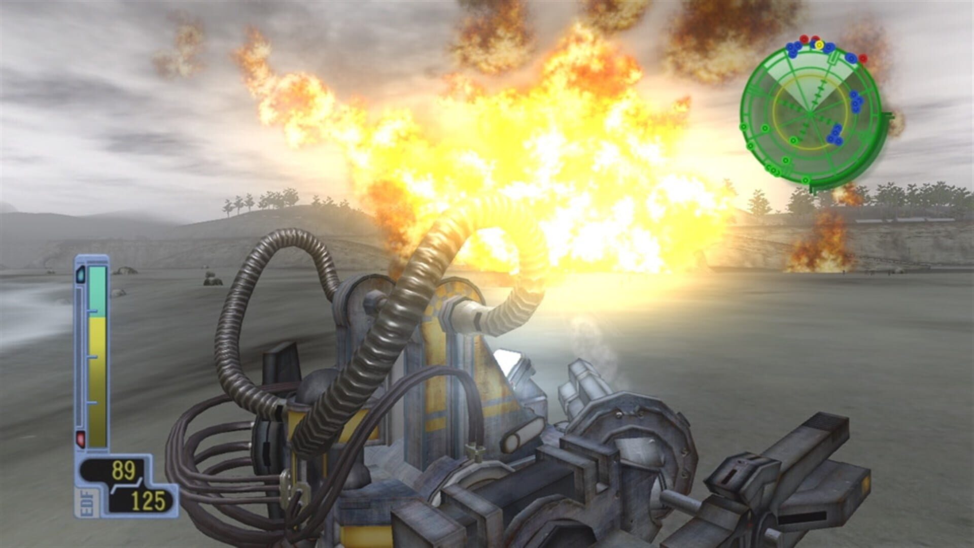 Screenshot for Earth Defense Force 2017