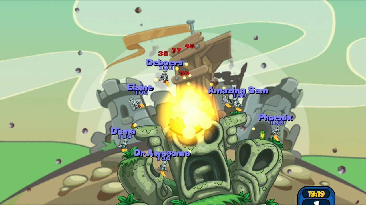 Screenshot for Worms Reloaded: Forts Pack