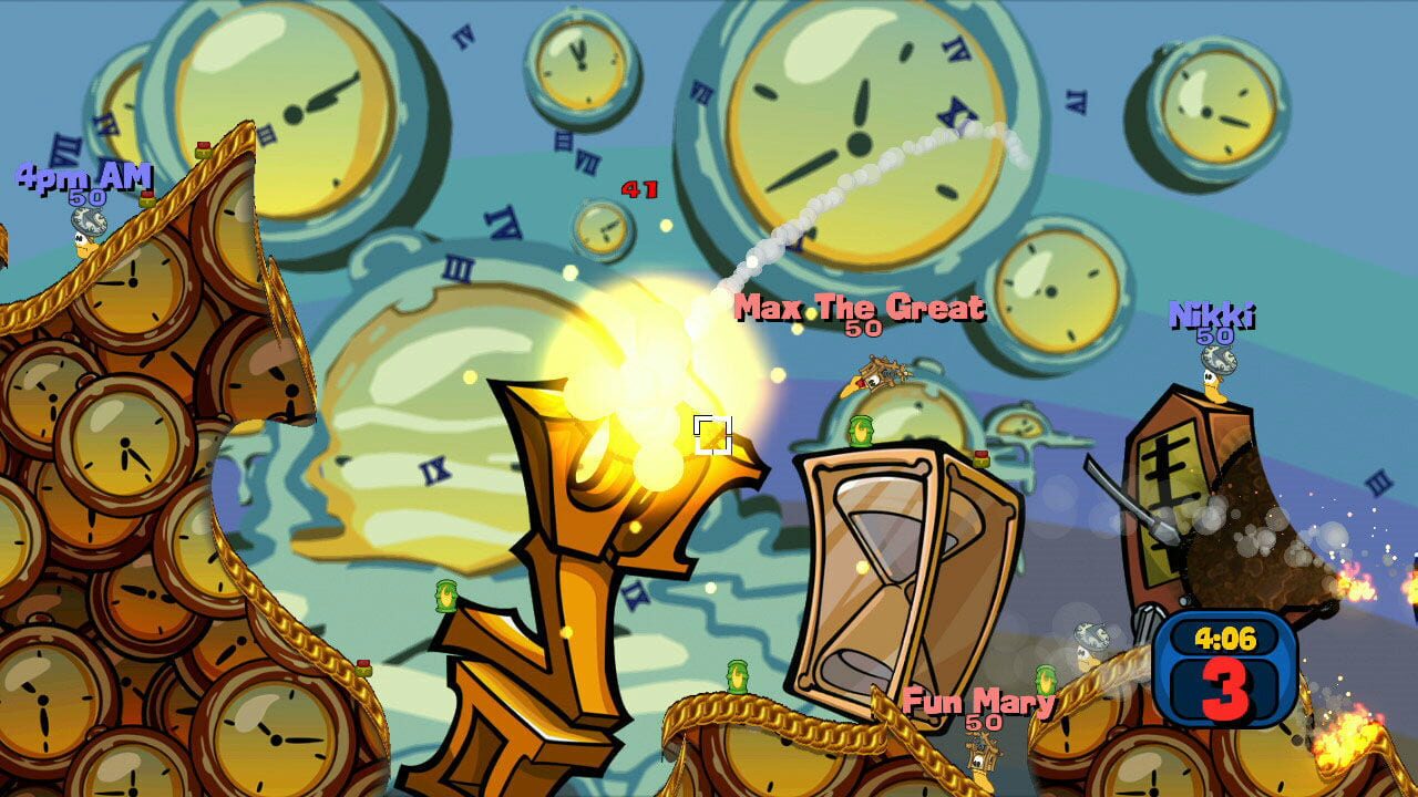 Screenshot for Worms Reloaded: Time Attack Pack