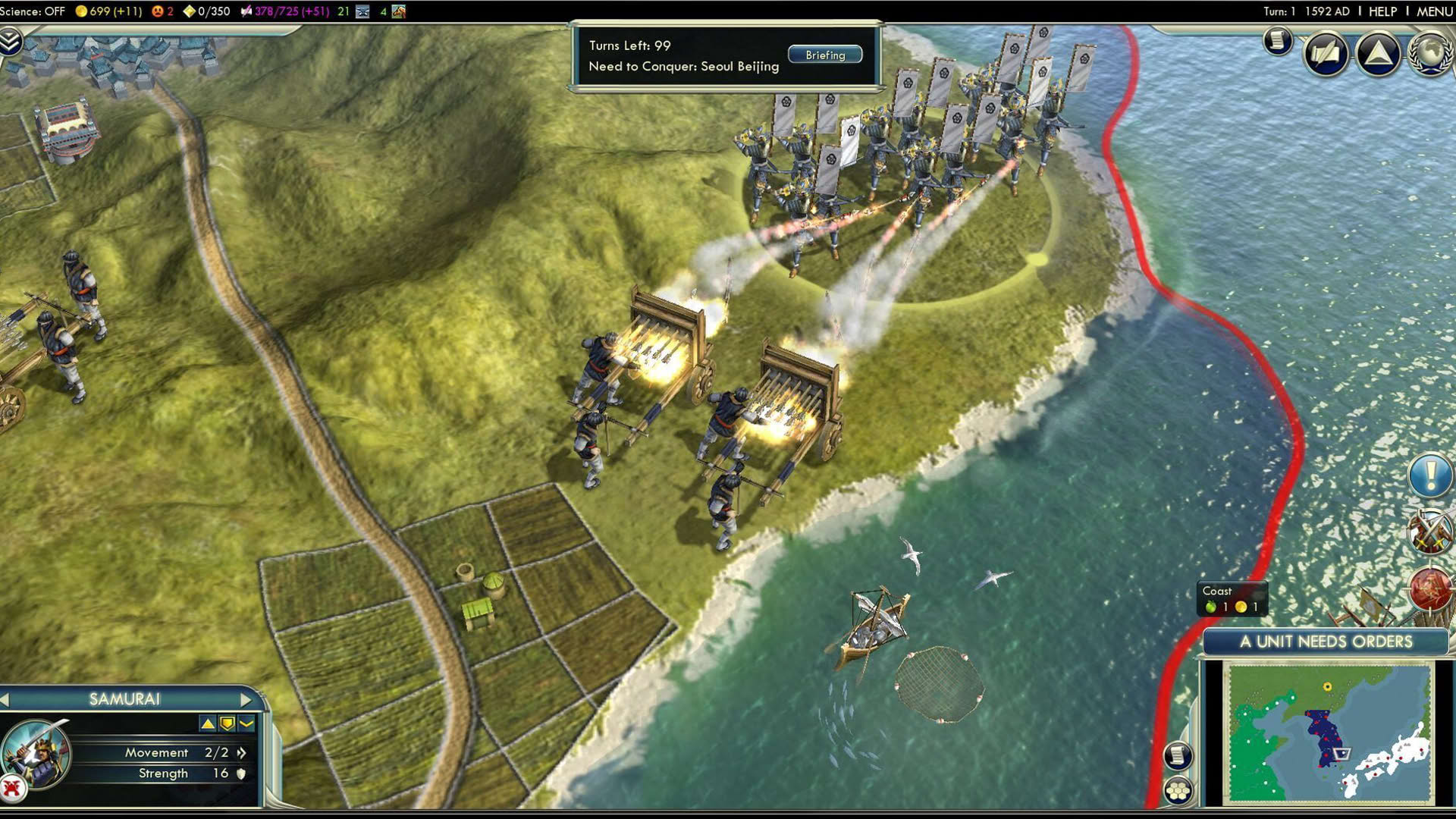 Screenshot for Sid Meier's Civilization V: Civ and Scenario Pack - Korea