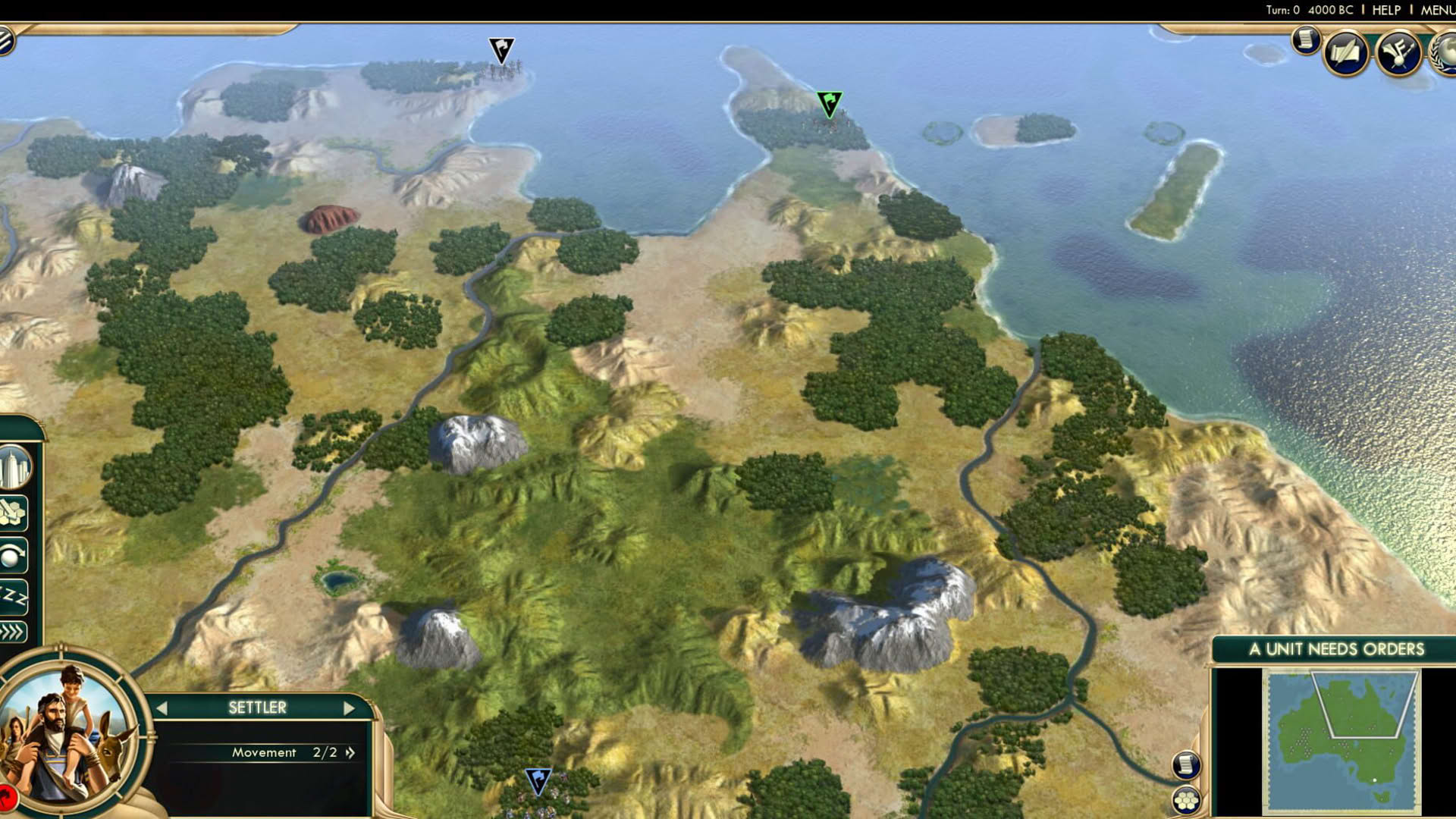 Screenshot for Sid Meier's Civilization V: Scrambled Nations Map Pack