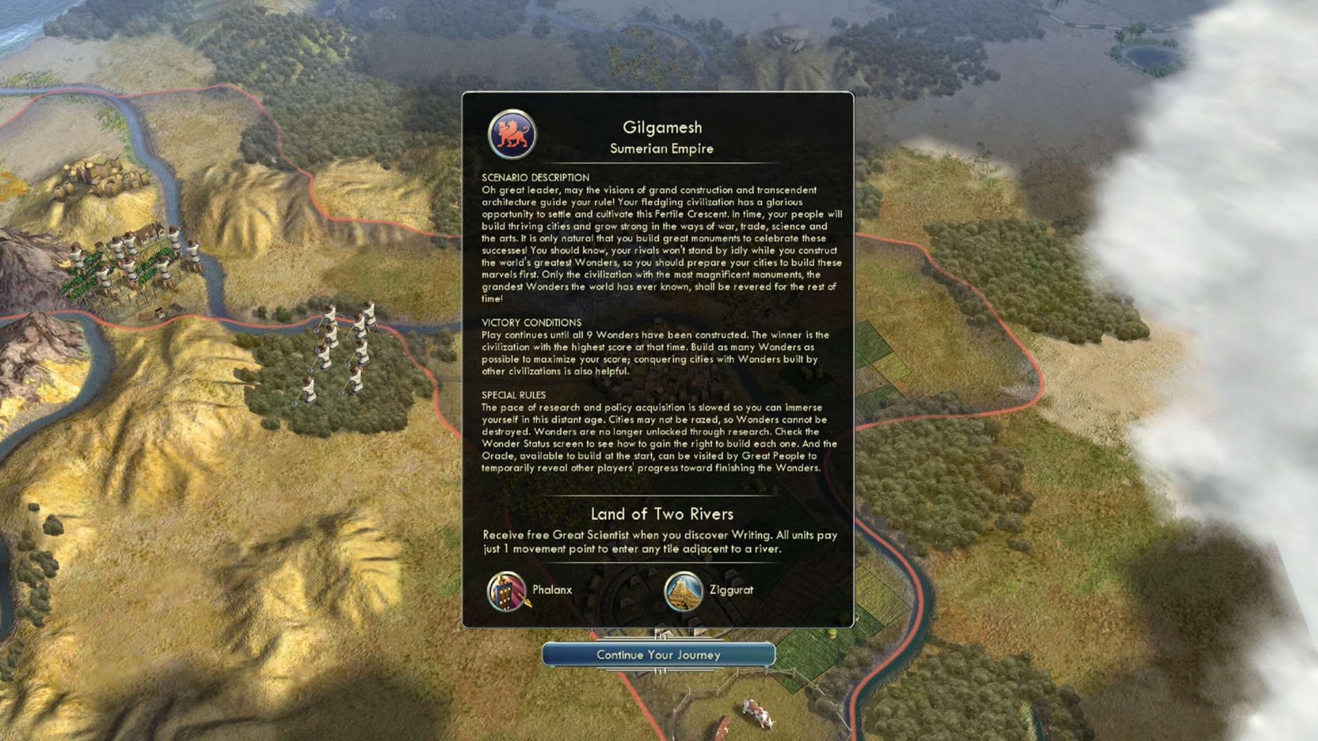 Screenshot for Sid Meier's Civilization V: Scenario Pack - Wonders of the Ancient World