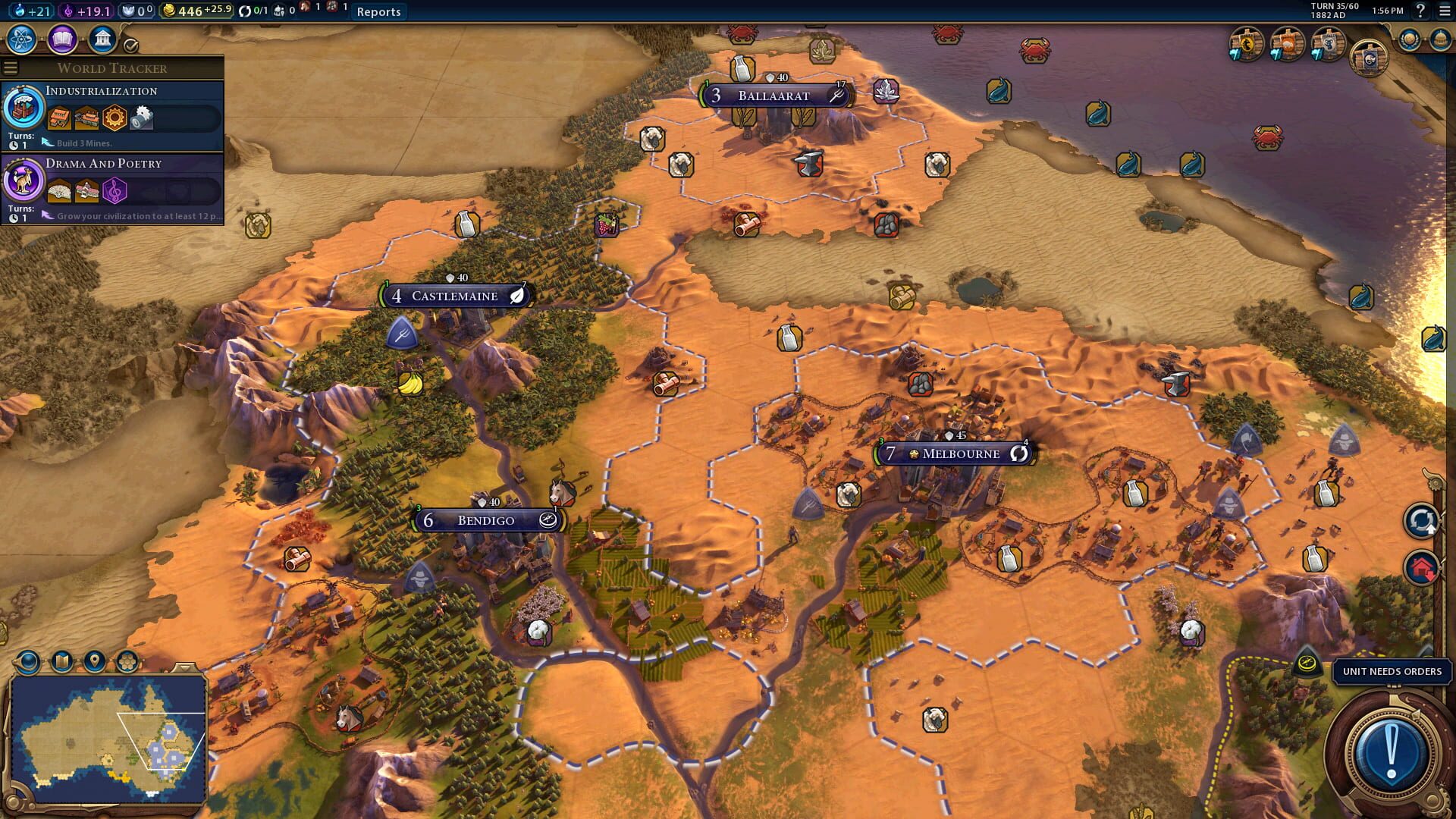 Screenshot for Sid Meier's Civilization VI: Australia Civilization & Scenario Pack