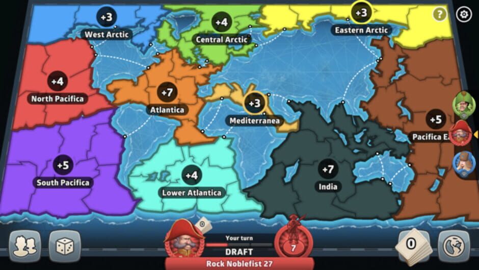 Screenshot for Risk: Global Domination - New World Views Map Pack