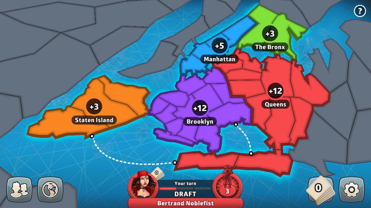Screenshot for Risk: Global Domination - US City Map Pack