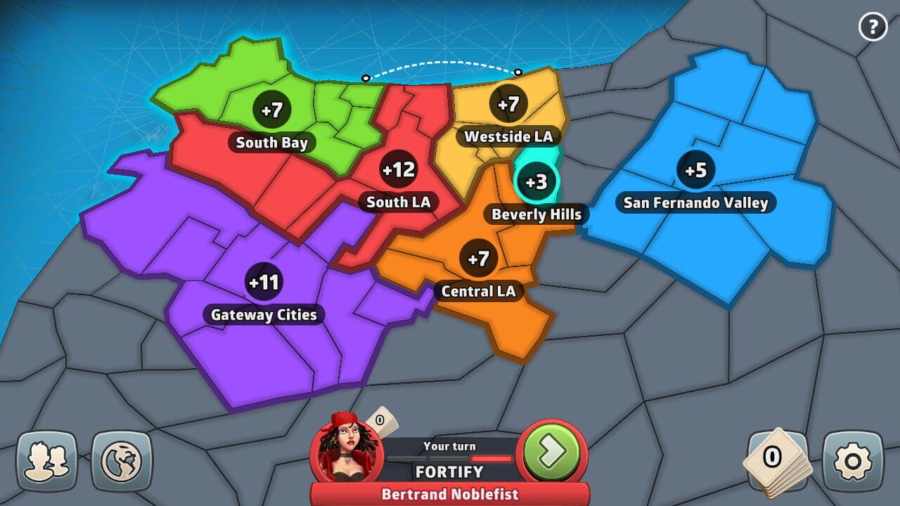 Screenshot for Risk: Global Domination - US City Map Pack