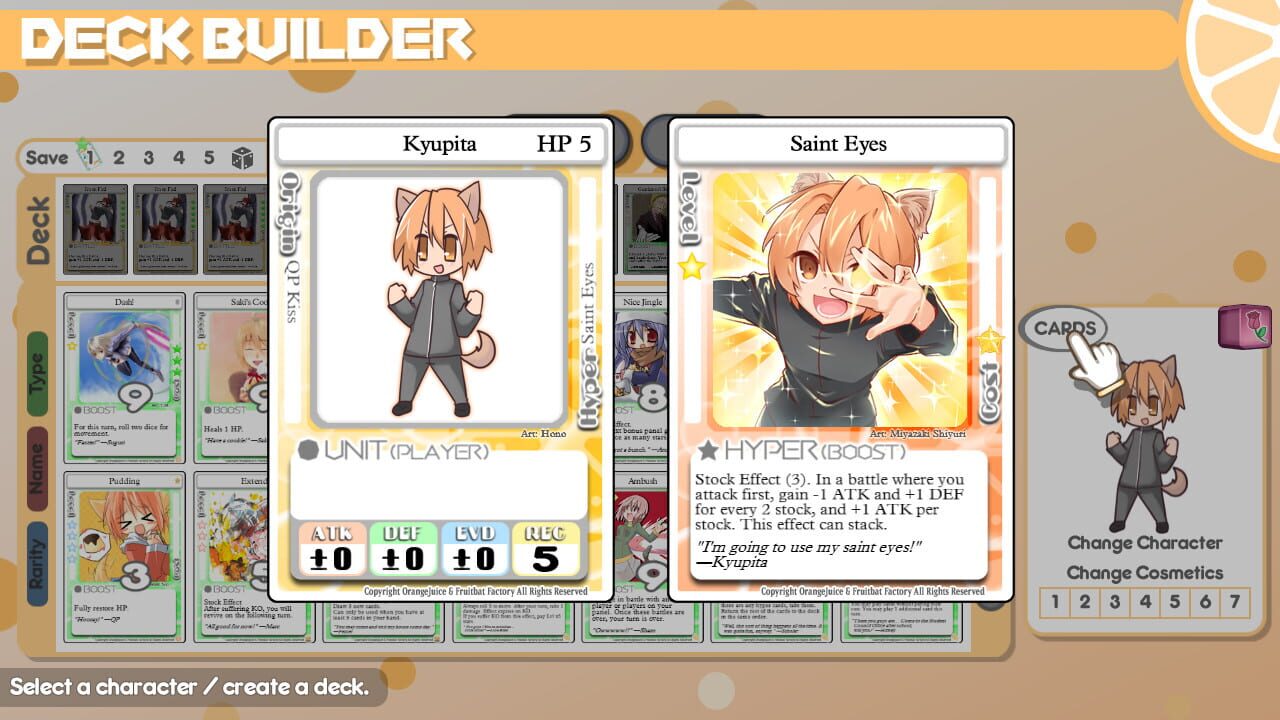 Screenshot for 100% Orange Juice: Chris & Kyupita