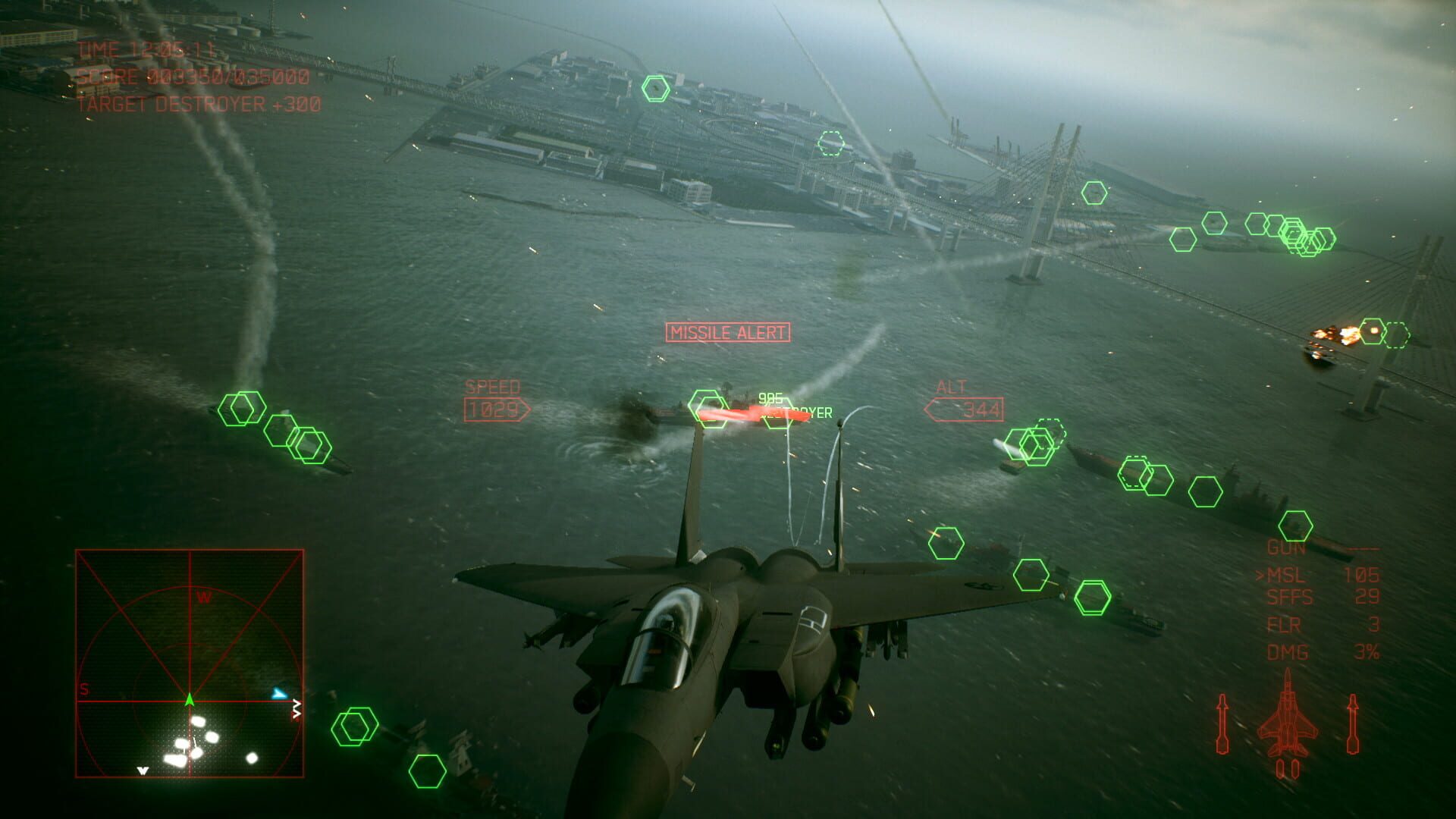 Screenshot for Ace Combat 7: Skies Unknown - Anchorhead Raid