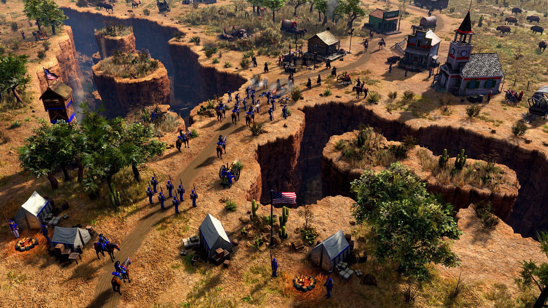 Screenshot for Age of Empires III: Definitive Edition - United States Civilization