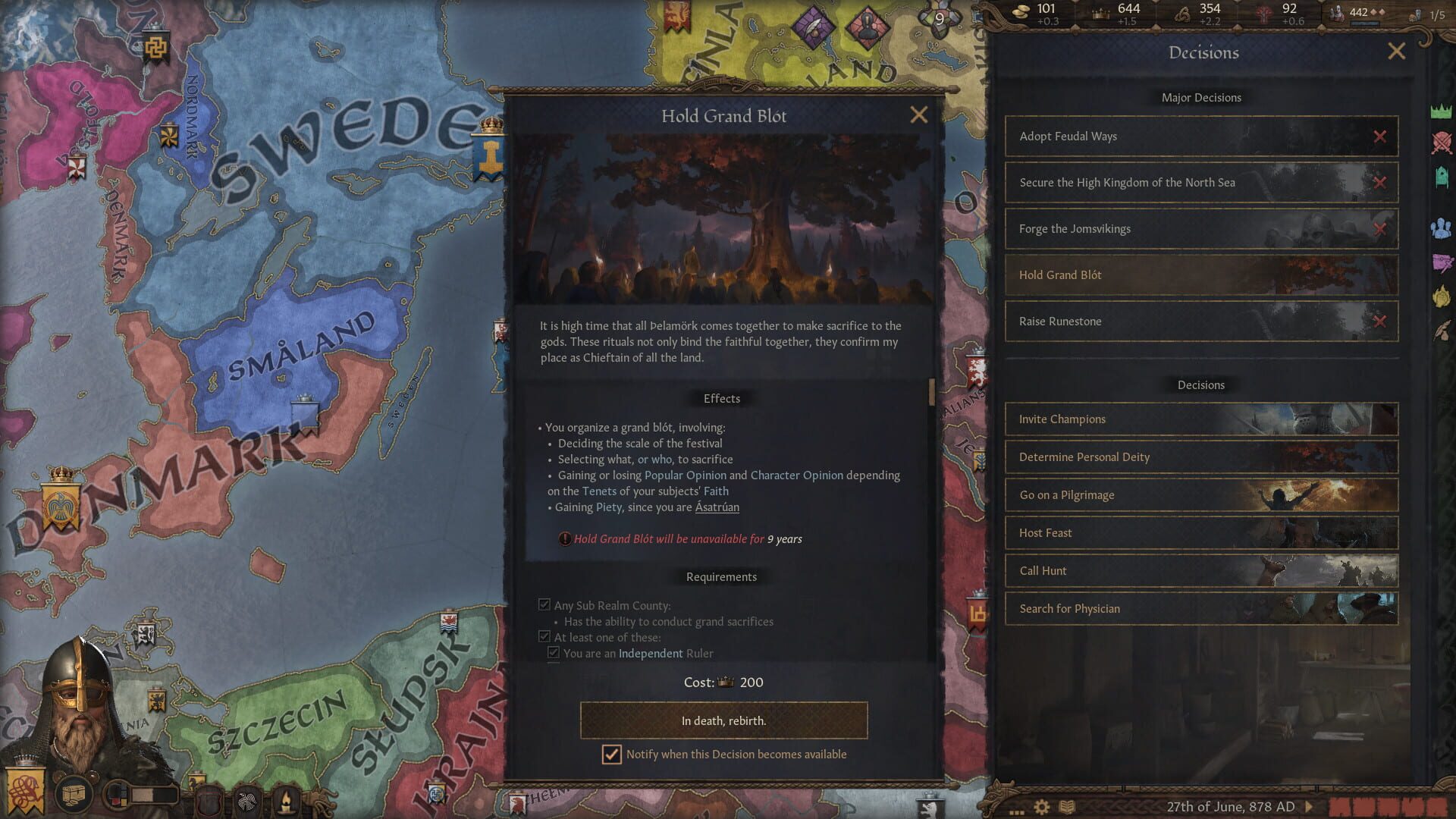 Screenshot for Crusader Kings III: Northern Lords