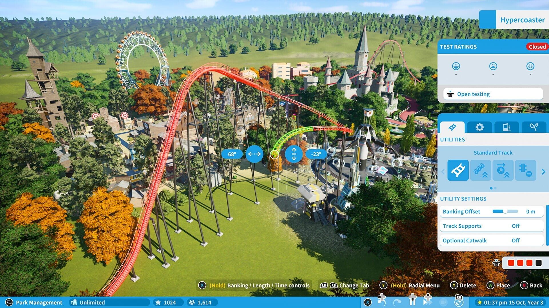 Screenshot for Planet Coaster