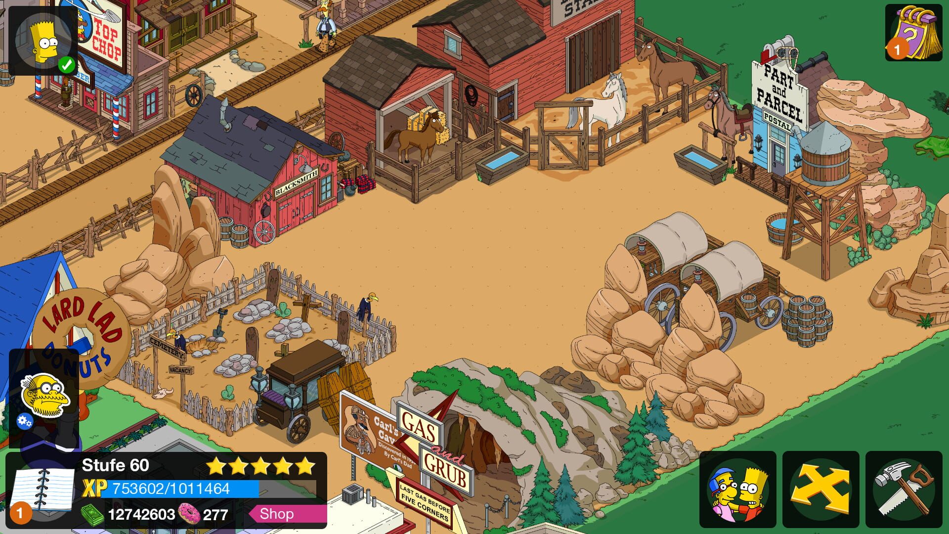 Screenshot for The Simpsons: Tapped Out