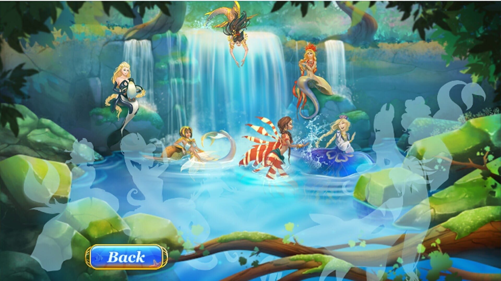 Screenshot for Maidens of the Ocean Solitaire