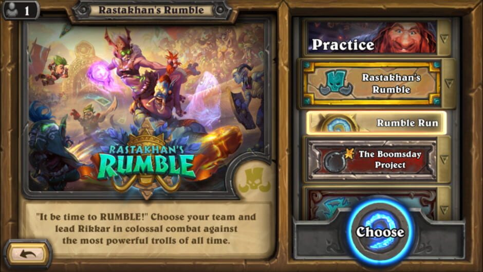 Screenshot for Hearthstone: Rastakhan's Rumble