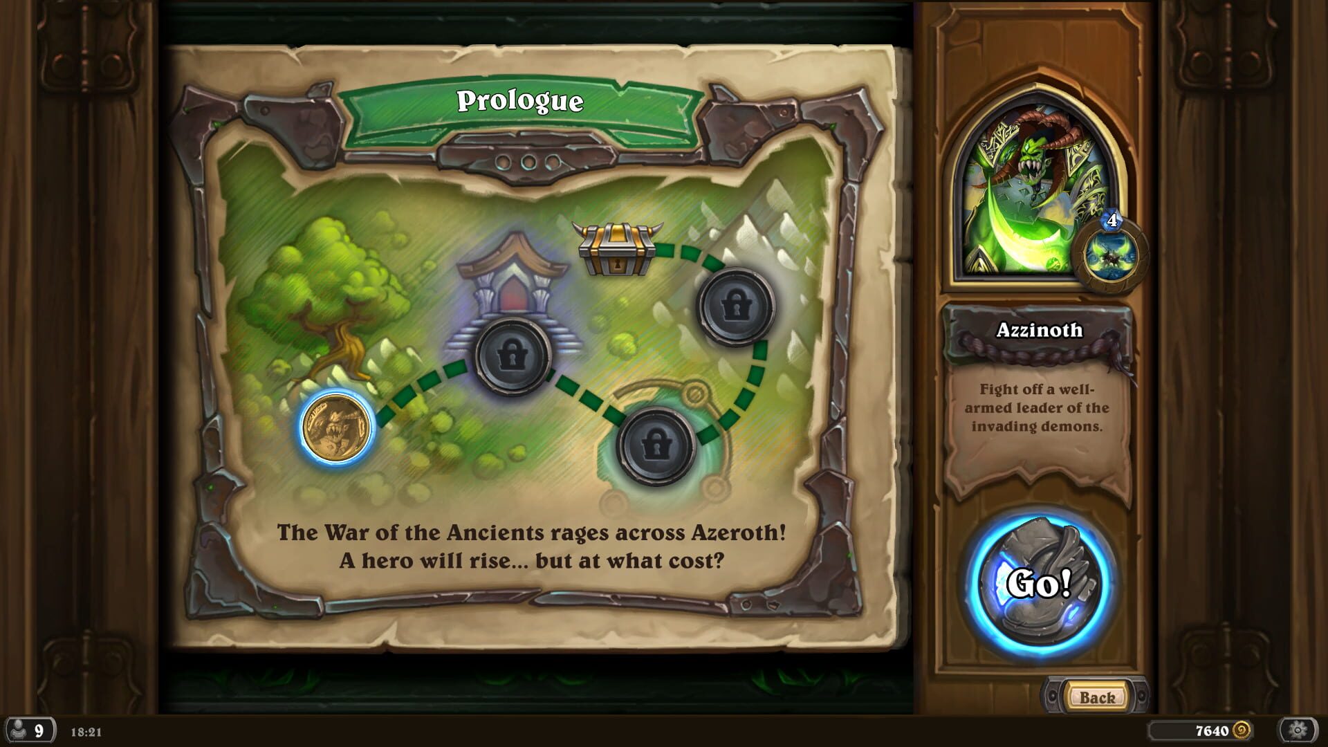 Screenshot for Hearthstone: Ashes of Outland