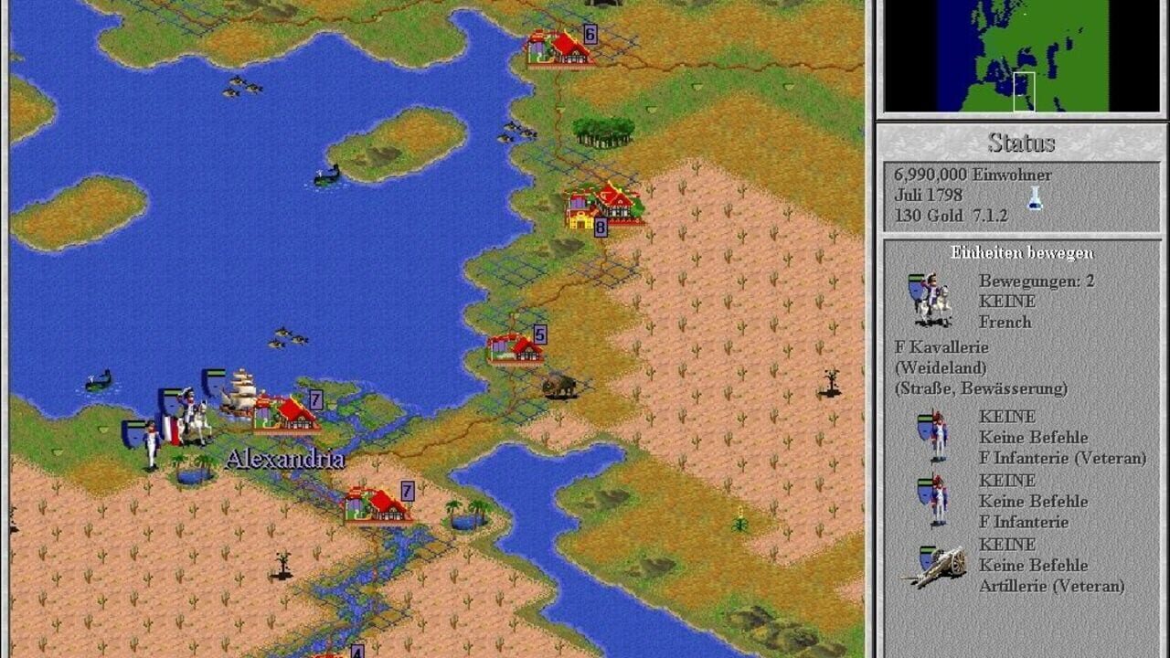 Screenshot for Sid Meier's Civilization II: Conflicts in Civilization