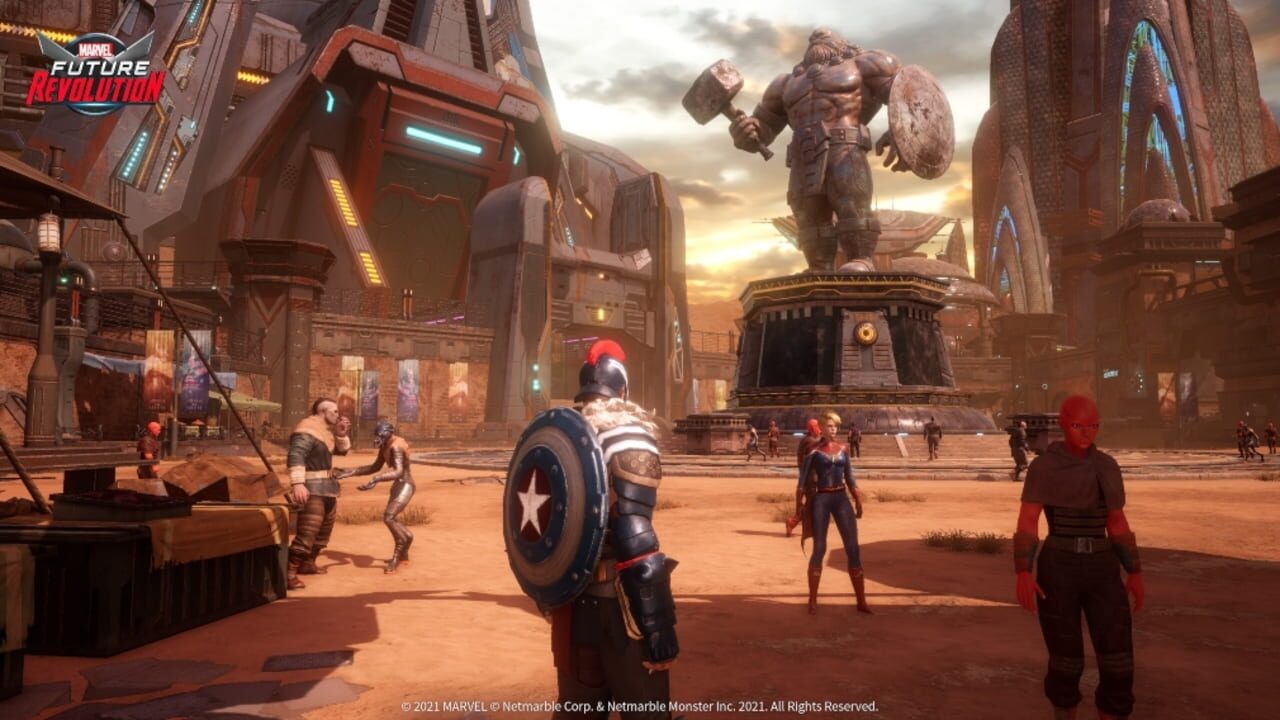 Screenshot for Marvel Future Revolution