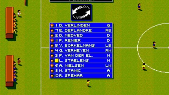 Screenshot for Sensible World of Soccer '96/'97