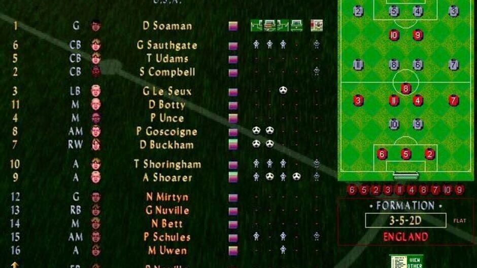 Screenshot for Sensible Soccer '98
