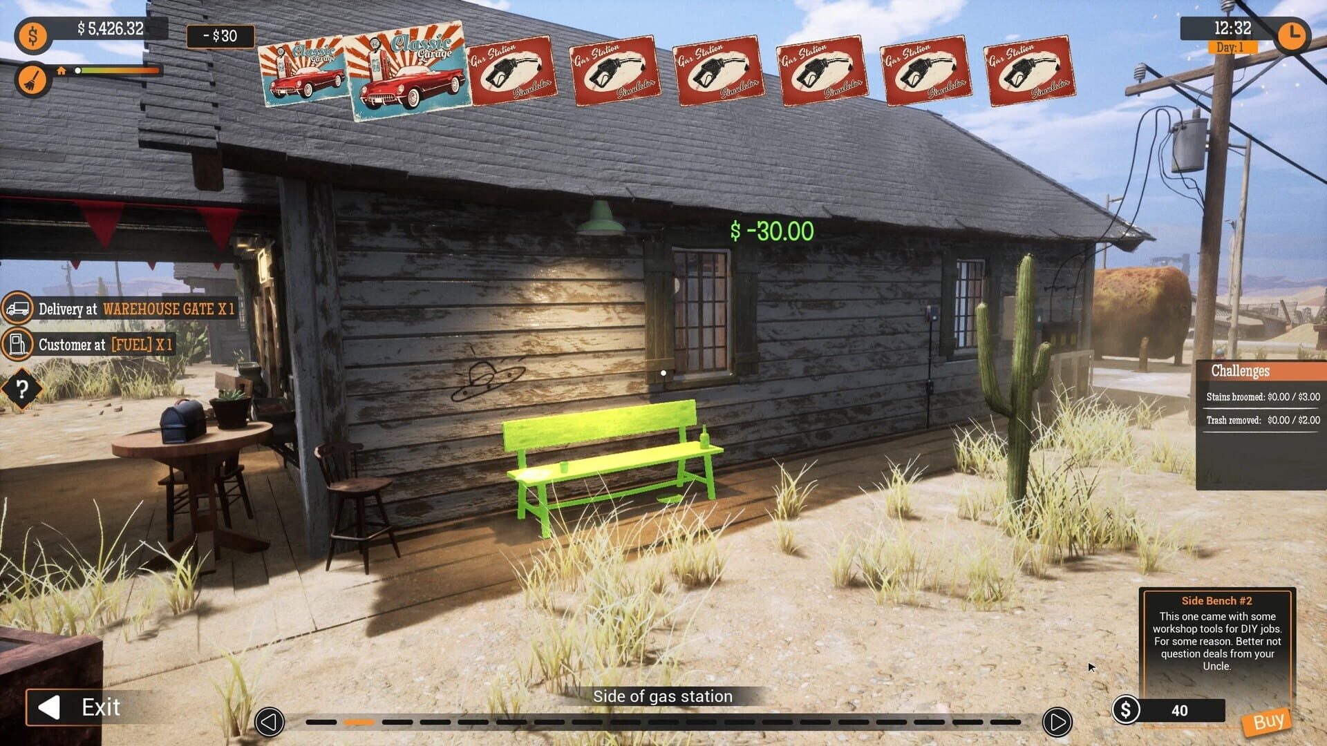 Screenshot for Gas Station Simulator
