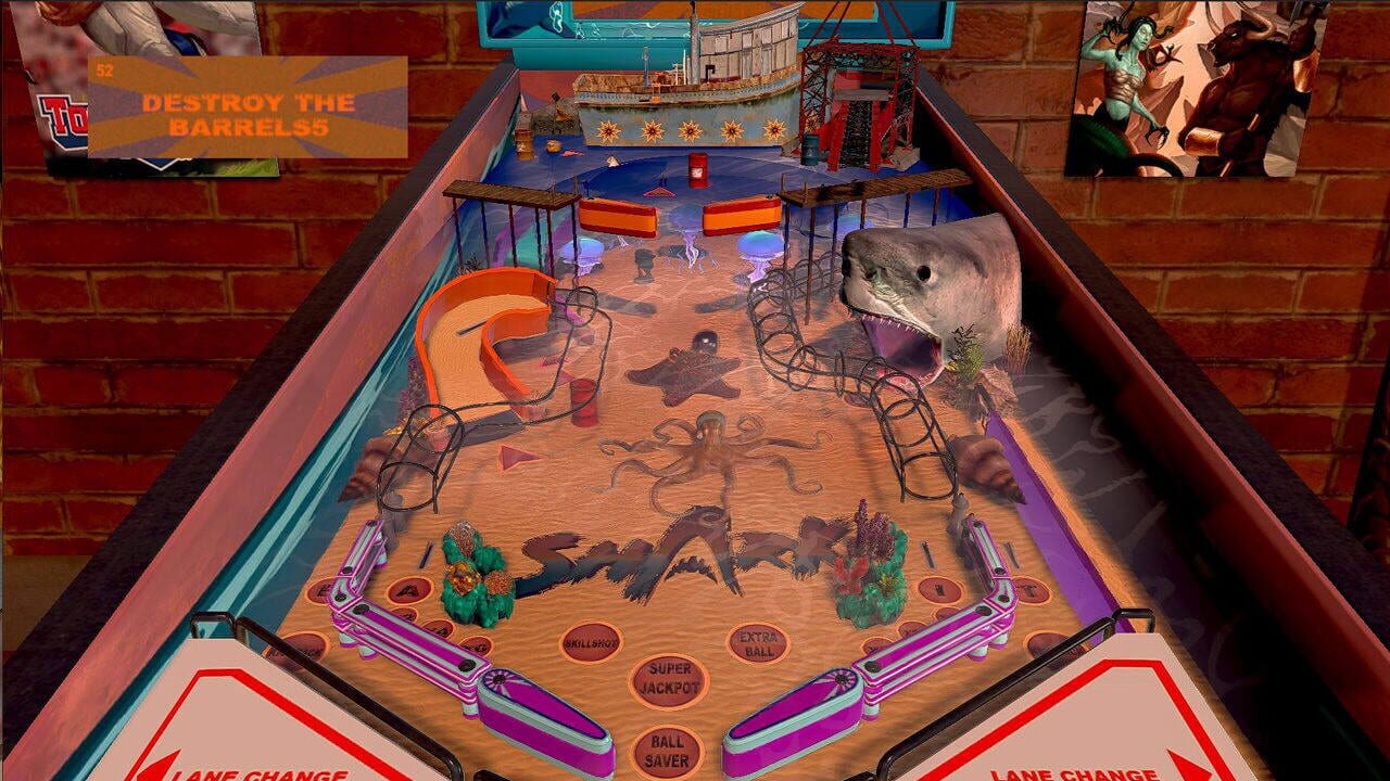 Screenshot for Shark Pinball