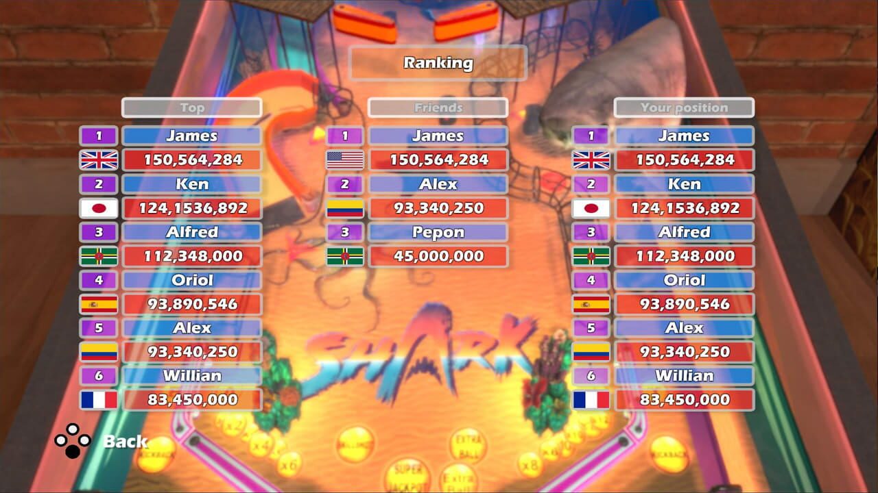 Screenshot for Shark Pinball