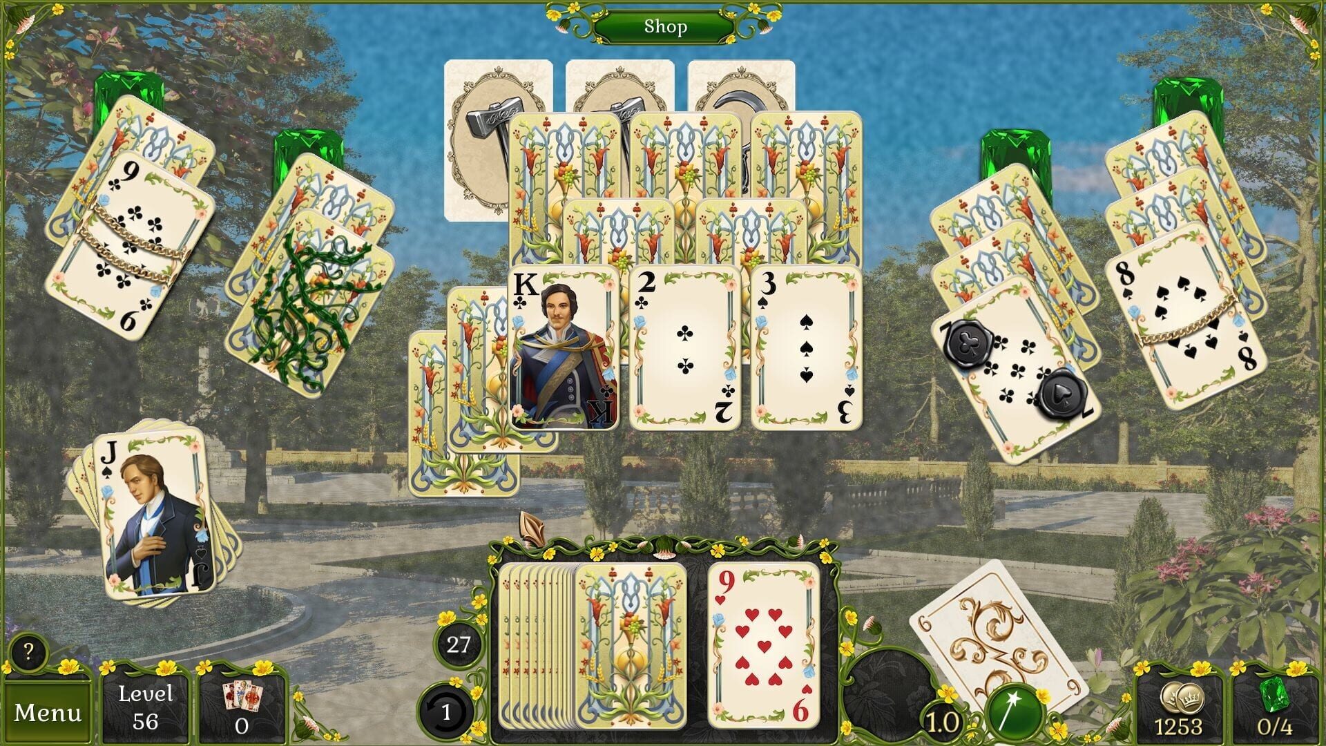 Screenshot for Jewel Match Solitaire: Summertime