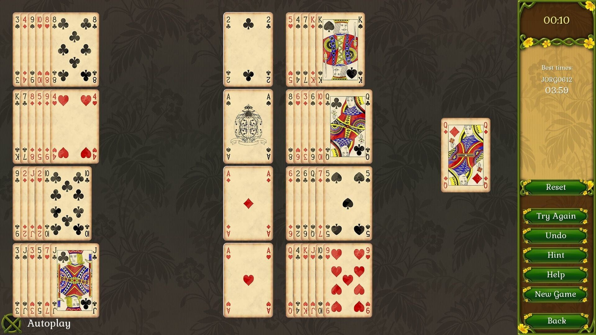 Screenshot for Jewel Match Solitaire: Summertime