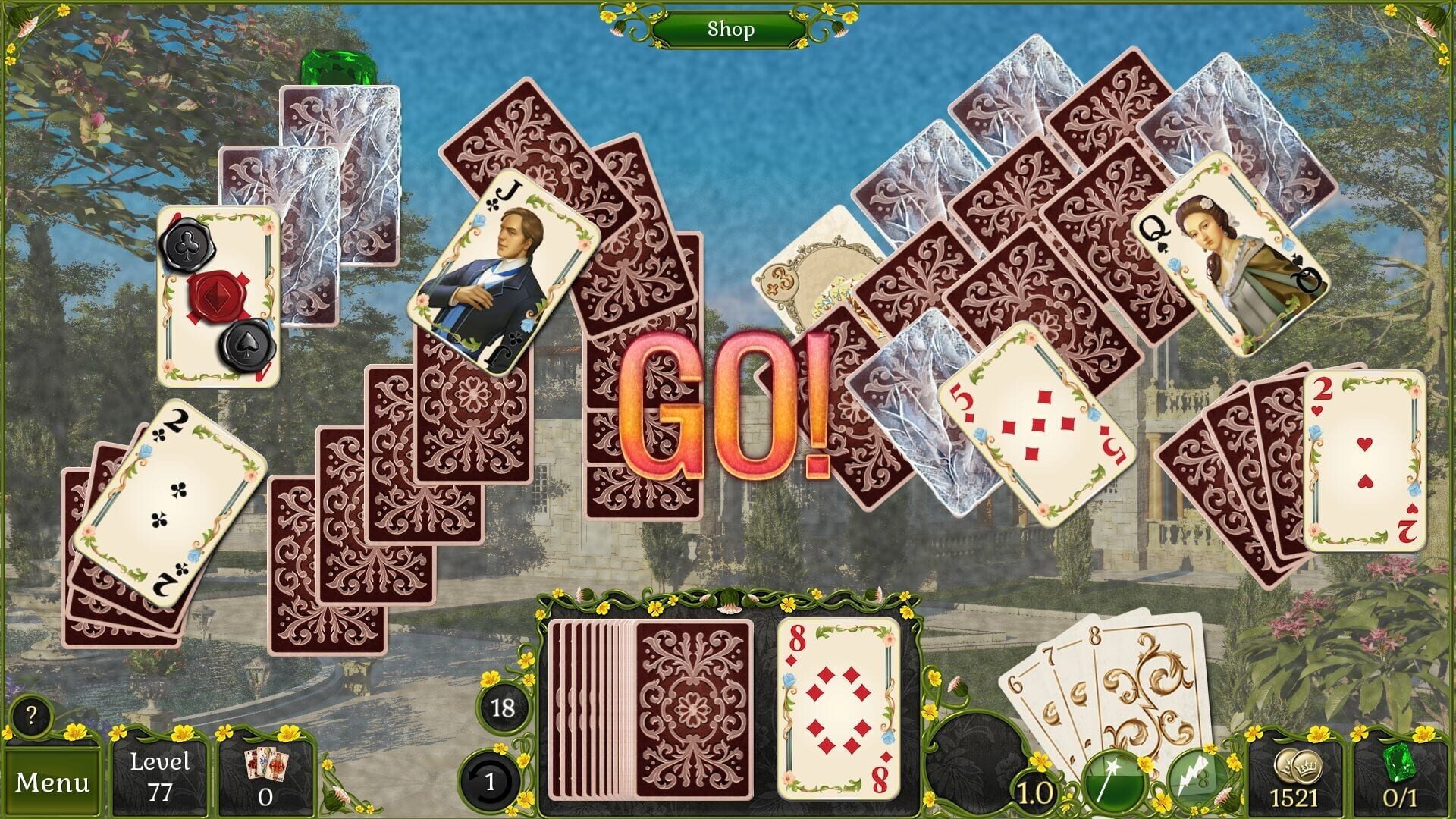 Screenshot for Jewel Match Solitaire: Summertime