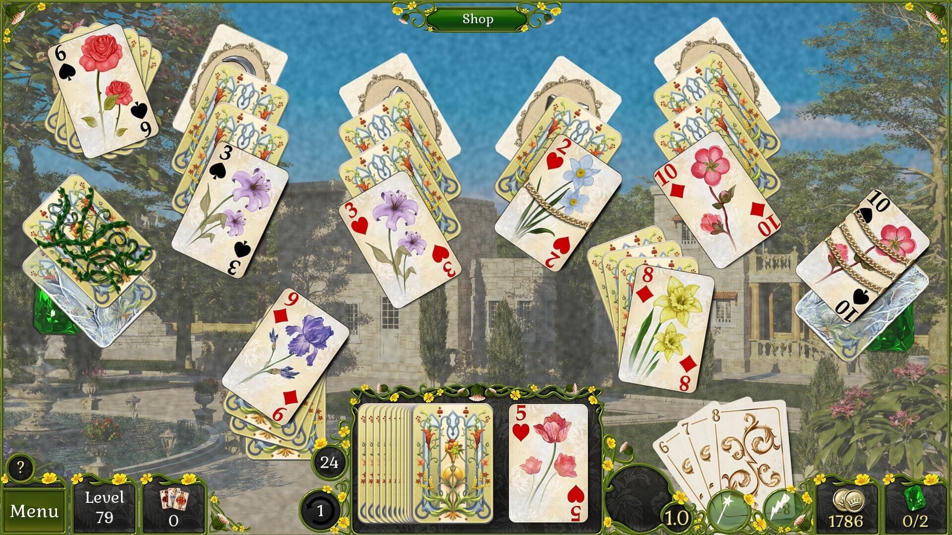 Screenshot for Jewel Match Solitaire: Summertime