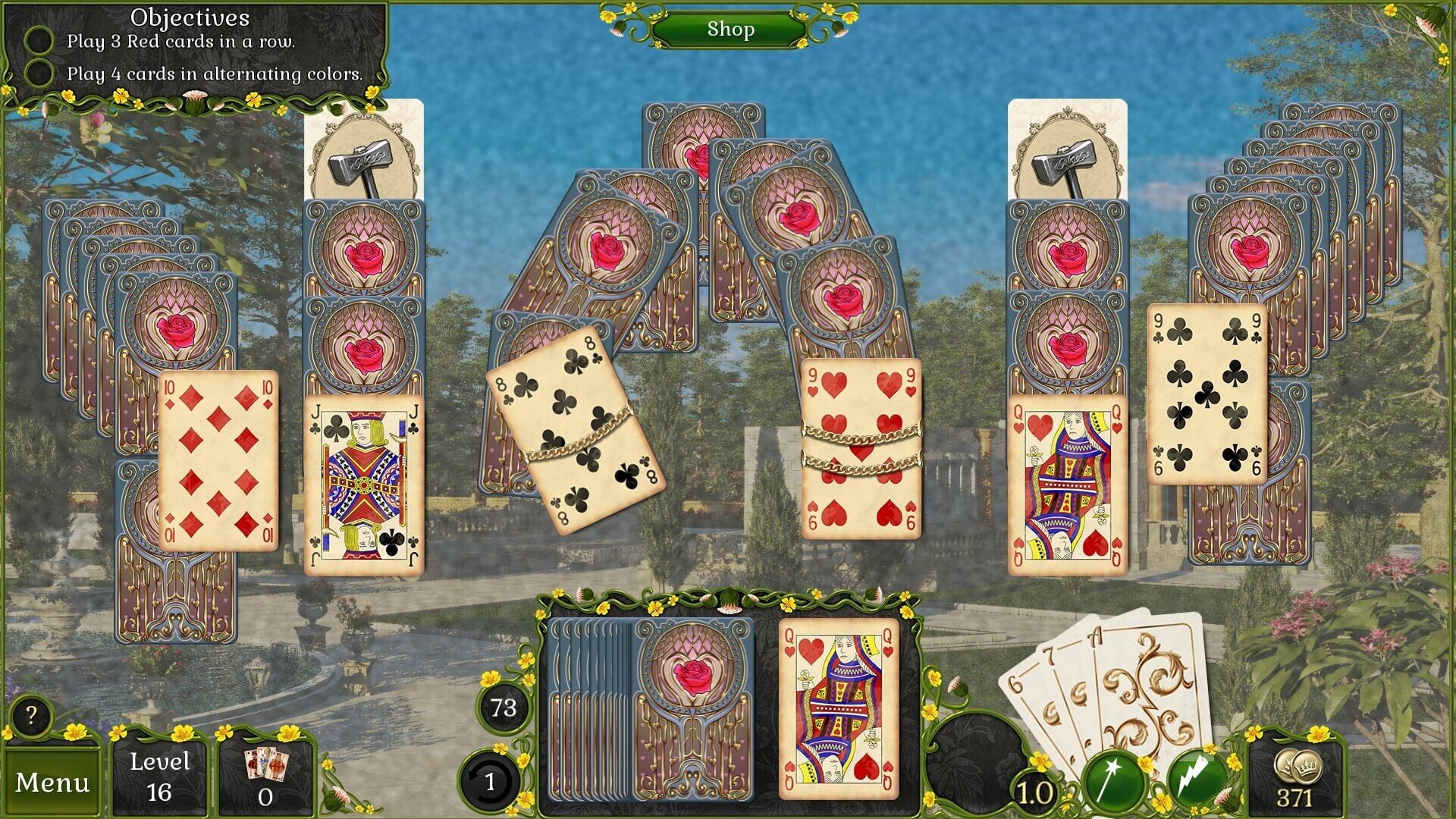 Screenshot for Jewel Match Solitaire: Summertime