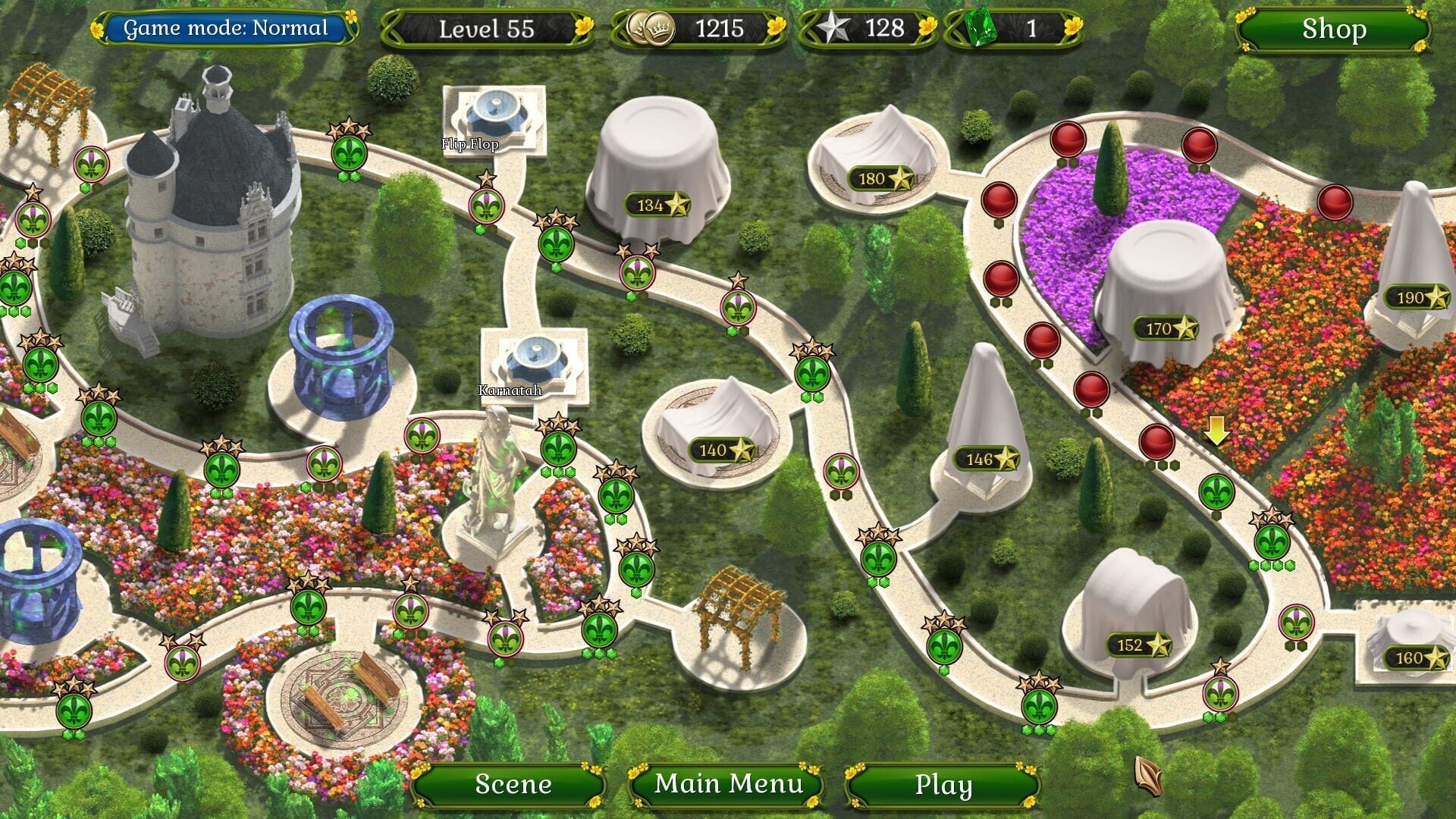 Screenshot for Jewel Match Solitaire: Summertime