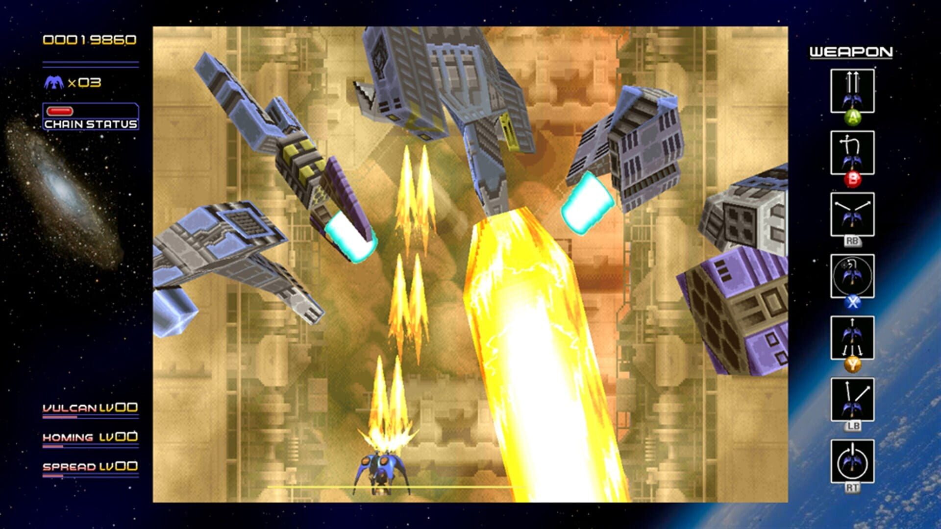 Screenshot for Radiant Silvergun