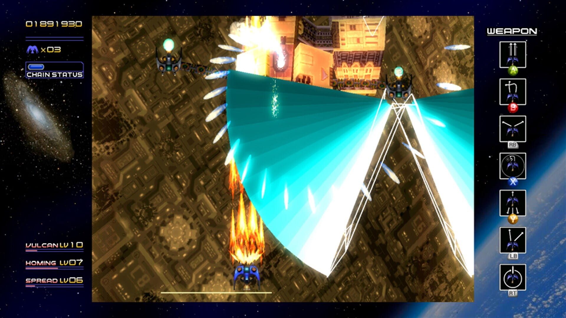 Screenshot for Radiant Silvergun