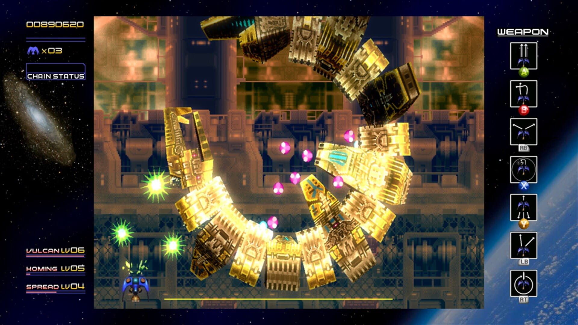Screenshot for Radiant Silvergun