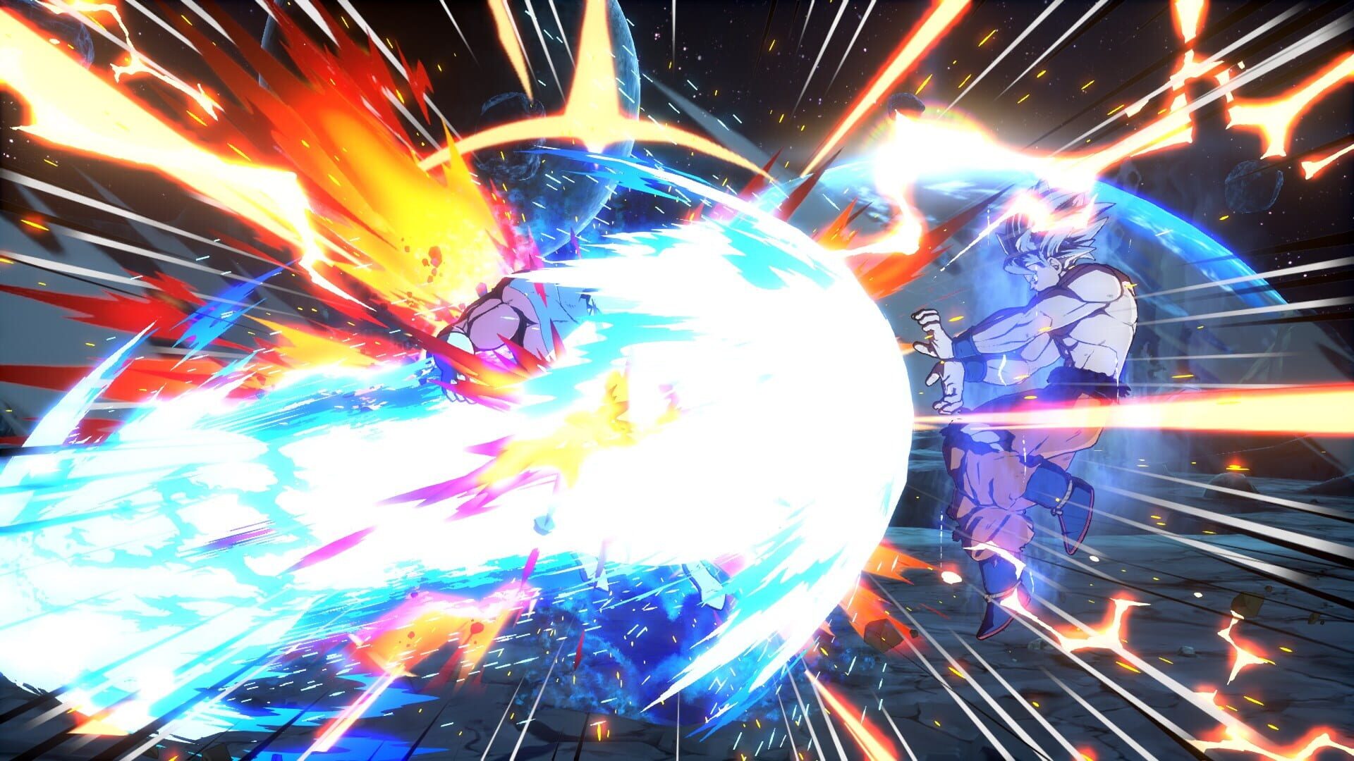 Screenshot for Dragon Ball FighterZ: Goku (Ultra Instinct)