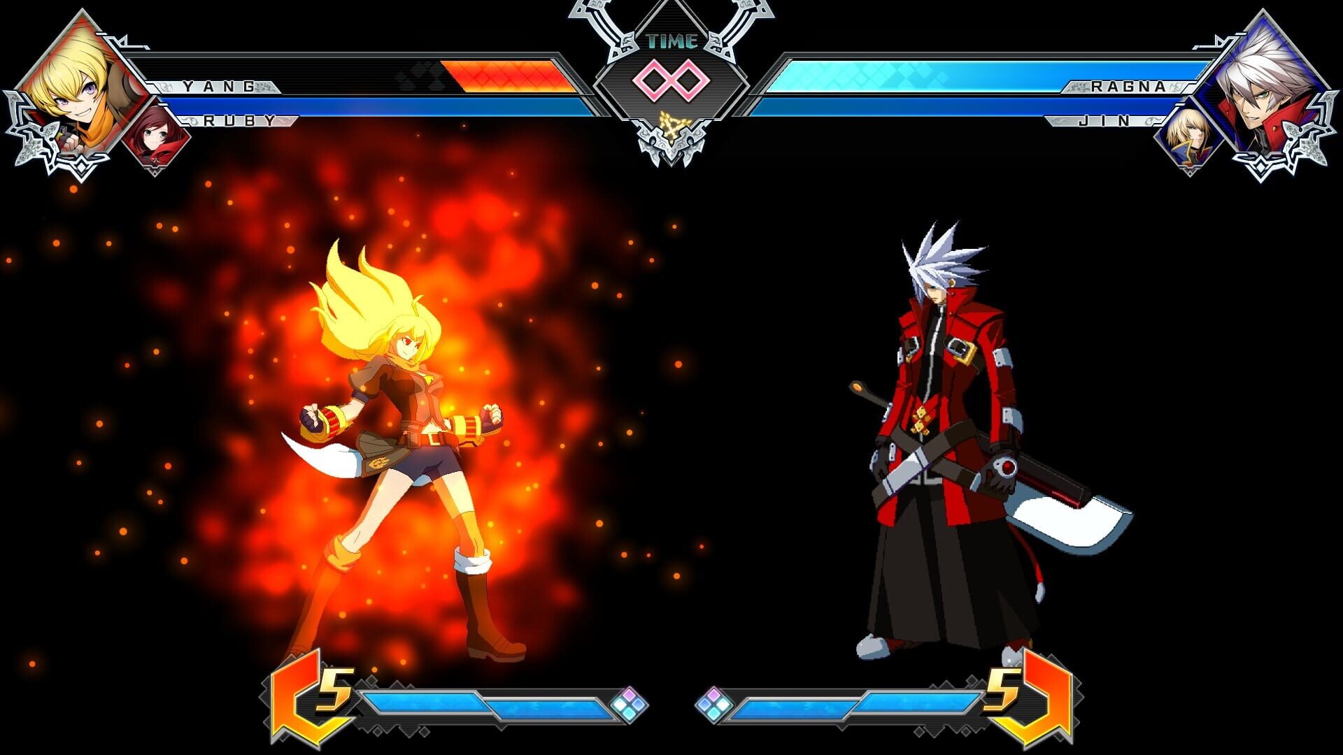 Screenshot for BlazBlue: Cross Tag Battle - Character: Yang