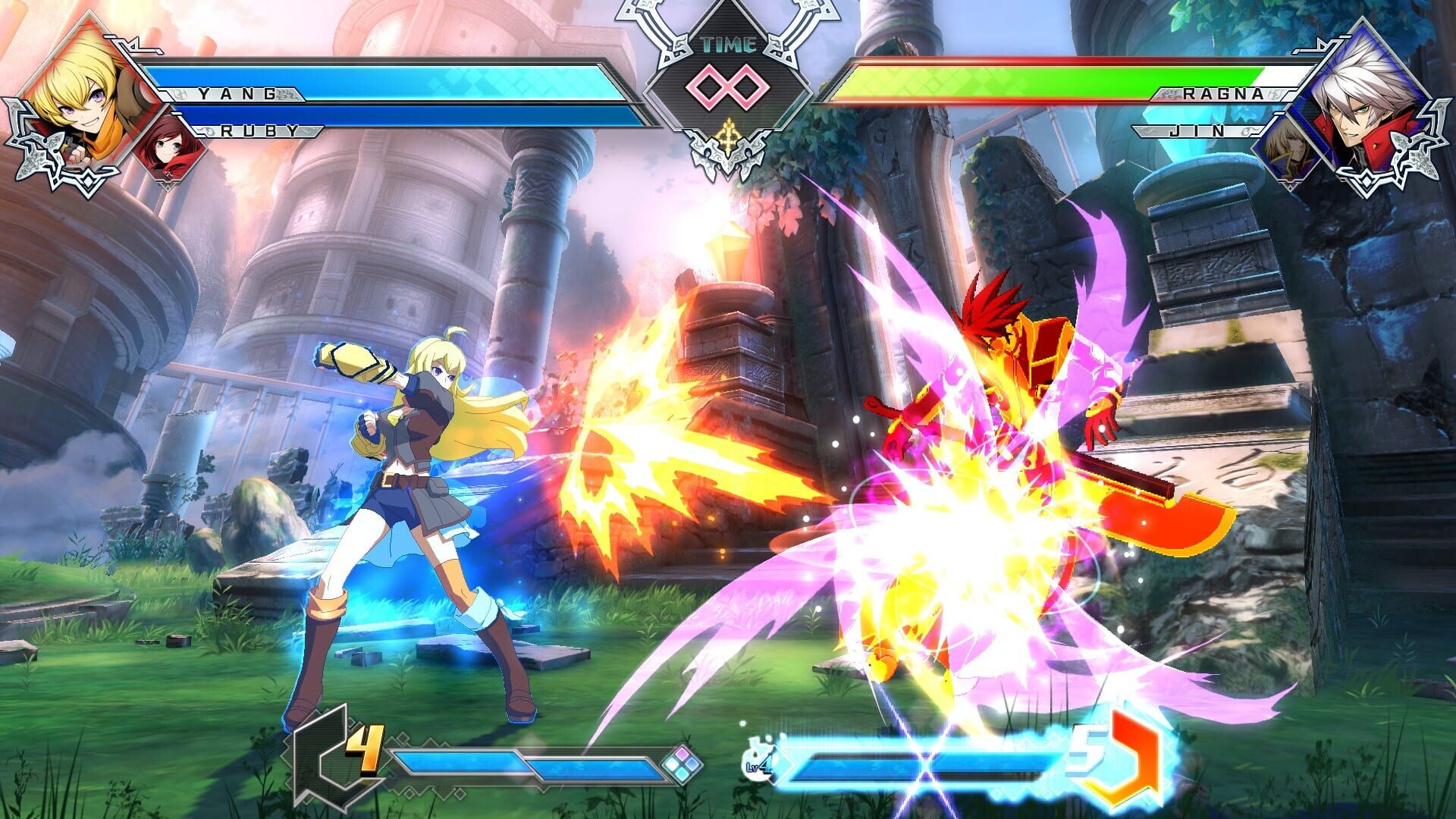 Screenshot for BlazBlue: Cross Tag Battle - Character: Yang