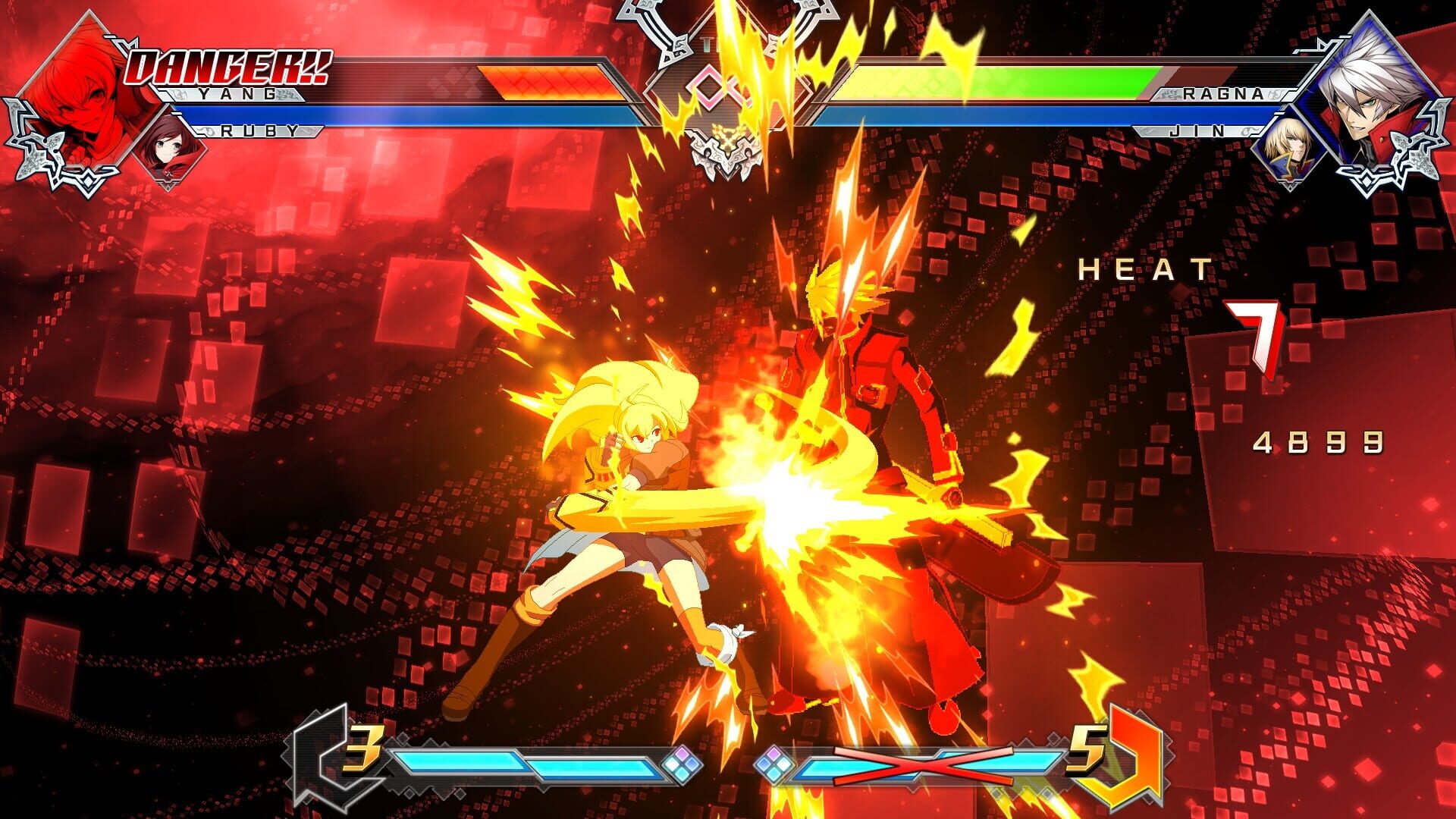Screenshot for BlazBlue: Cross Tag Battle - Character: Yang