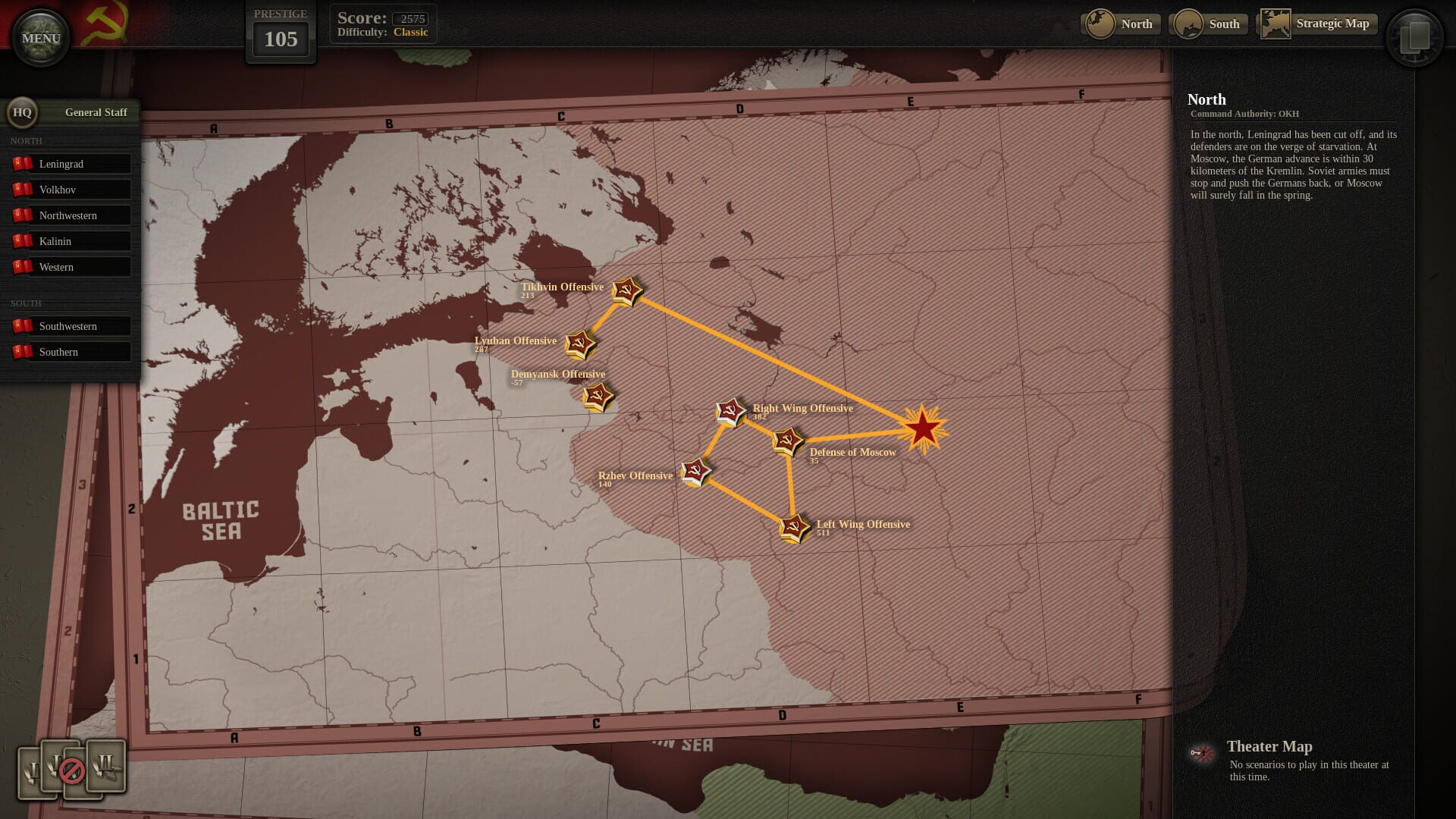 Screenshot for Unity of Command II: Moscow 41