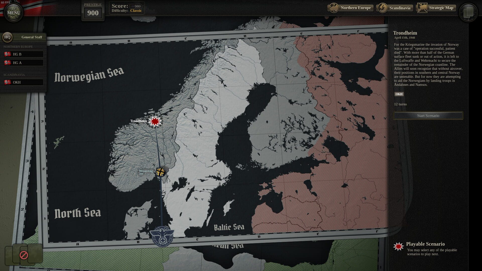 Screenshot for Unity of Command II: Blitzkrieg