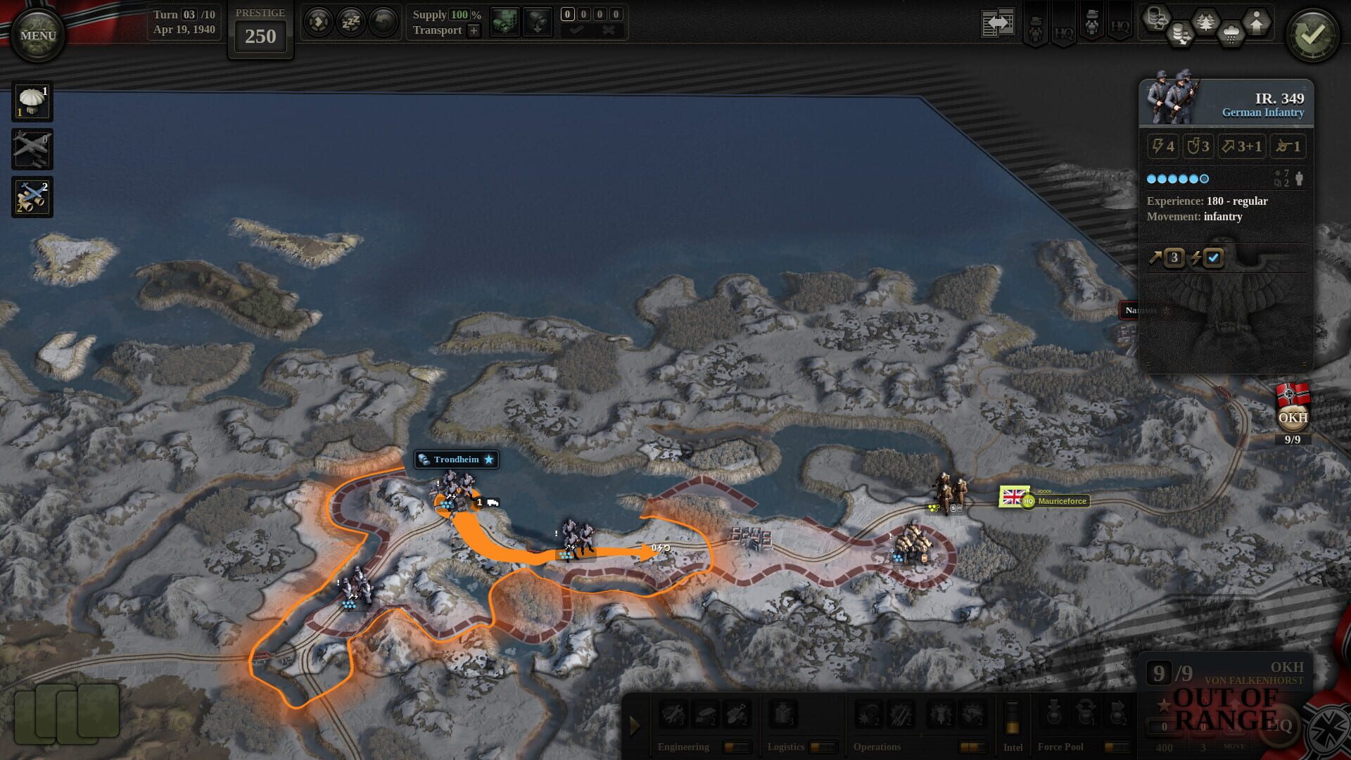 Screenshot for Unity of Command II: Blitzkrieg