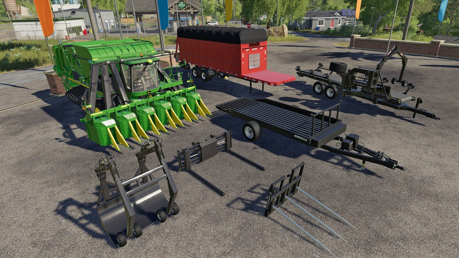 Screenshot for Farming Simulator 19: John Deere Cotton DLC