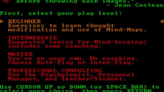 Screenshot for Timothy Leary's Mind Mirror