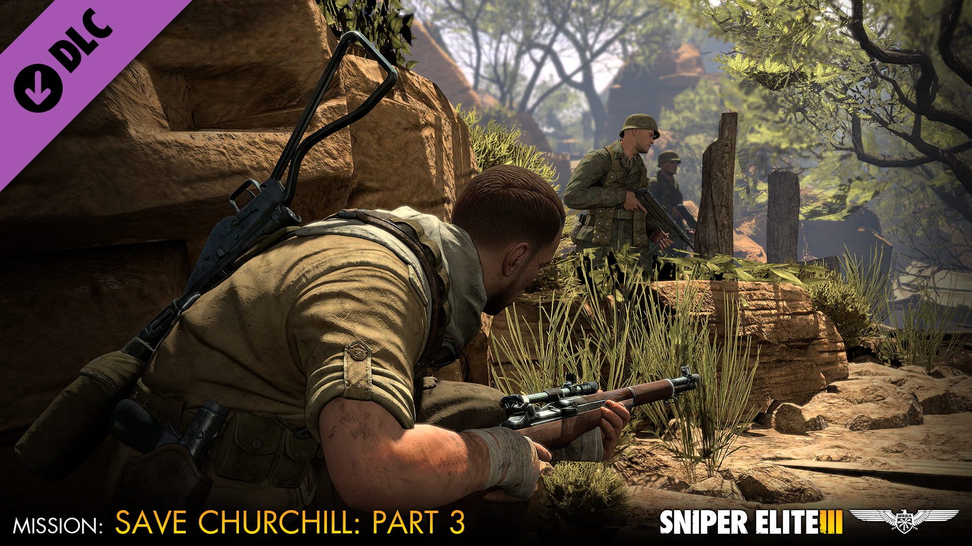 Screenshot for Sniper Elite III: Save Churchill Part 3 - Confrontation